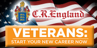 C R England seeking Class A CDL Drivers Ex Military Jobs